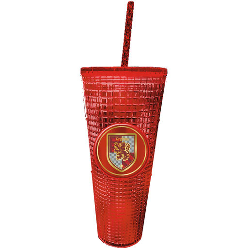 Spoontiques Harry Potter Gryffindor Tumbler With Straw, 20 oz., 