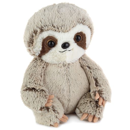 Light Brown Baby Sloth Stuffed Animal, 8", 