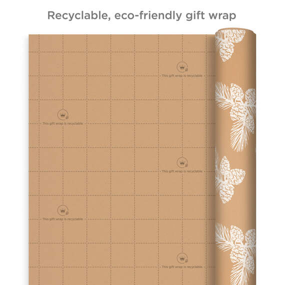 Elegant Evergreens 2-Pack Holiday Wrapping Paper, 150 sq. ft., , large image number 7