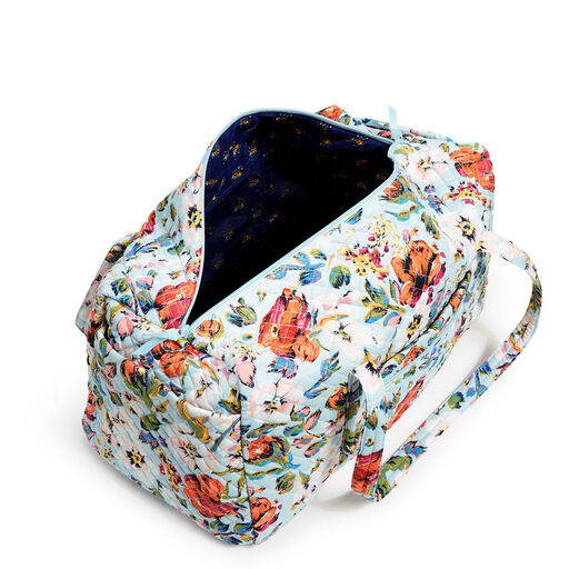 Vera Bradley Large Travel Duffel in Sea Air Floral, 