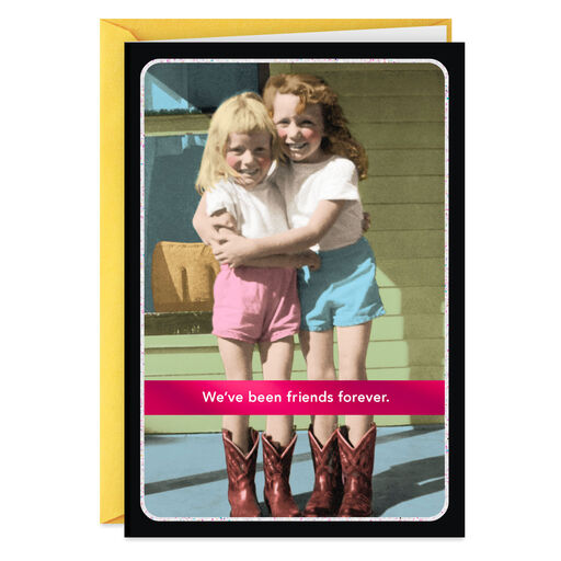 Friends Forever Friendship Card, 