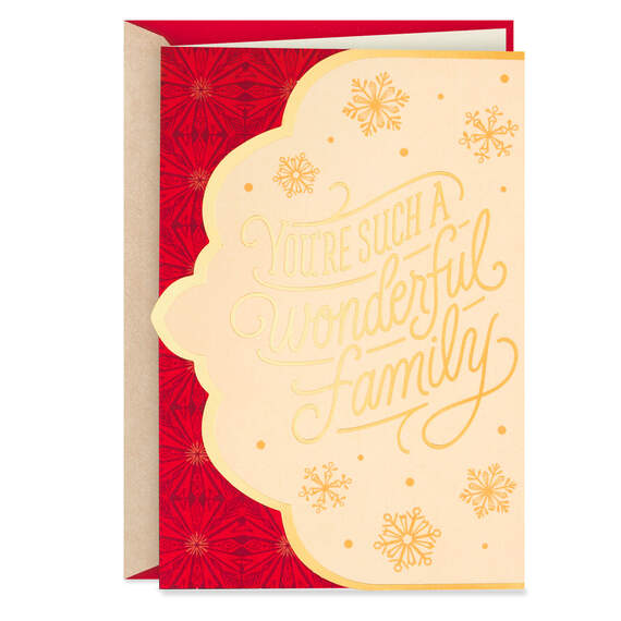 You're Such a Wonderful Family Christmas Card, , large image number 1