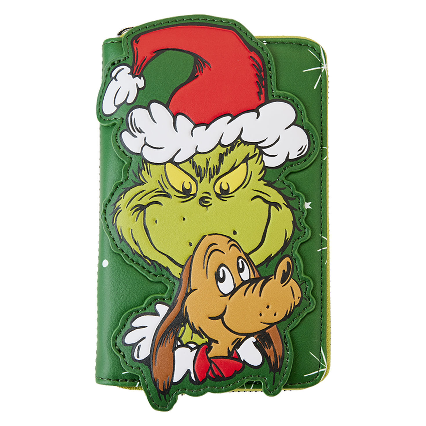 Loungefly Dr. Seuss Grinch Zip-Around Wallet