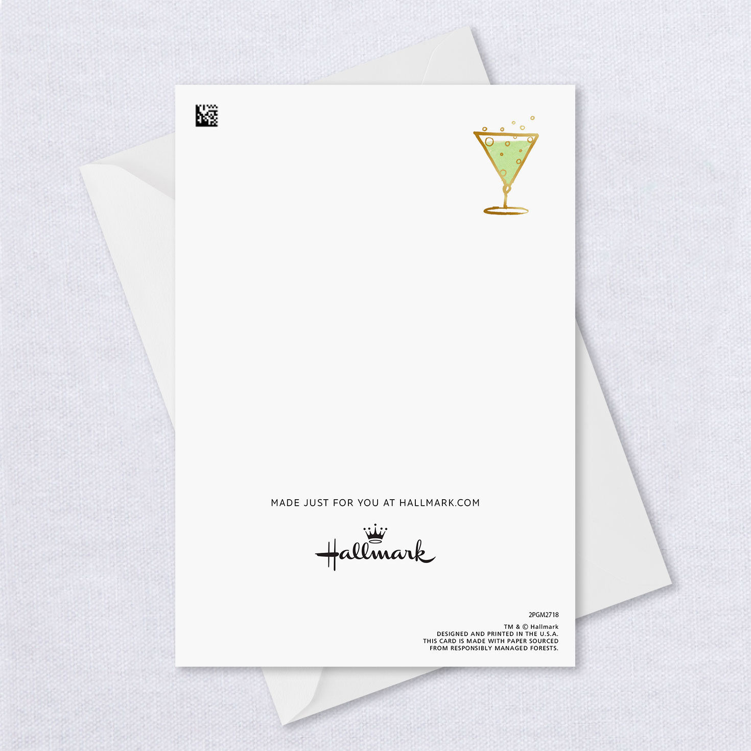 Here's to a Year Custom Celebration Card, , large image number 3