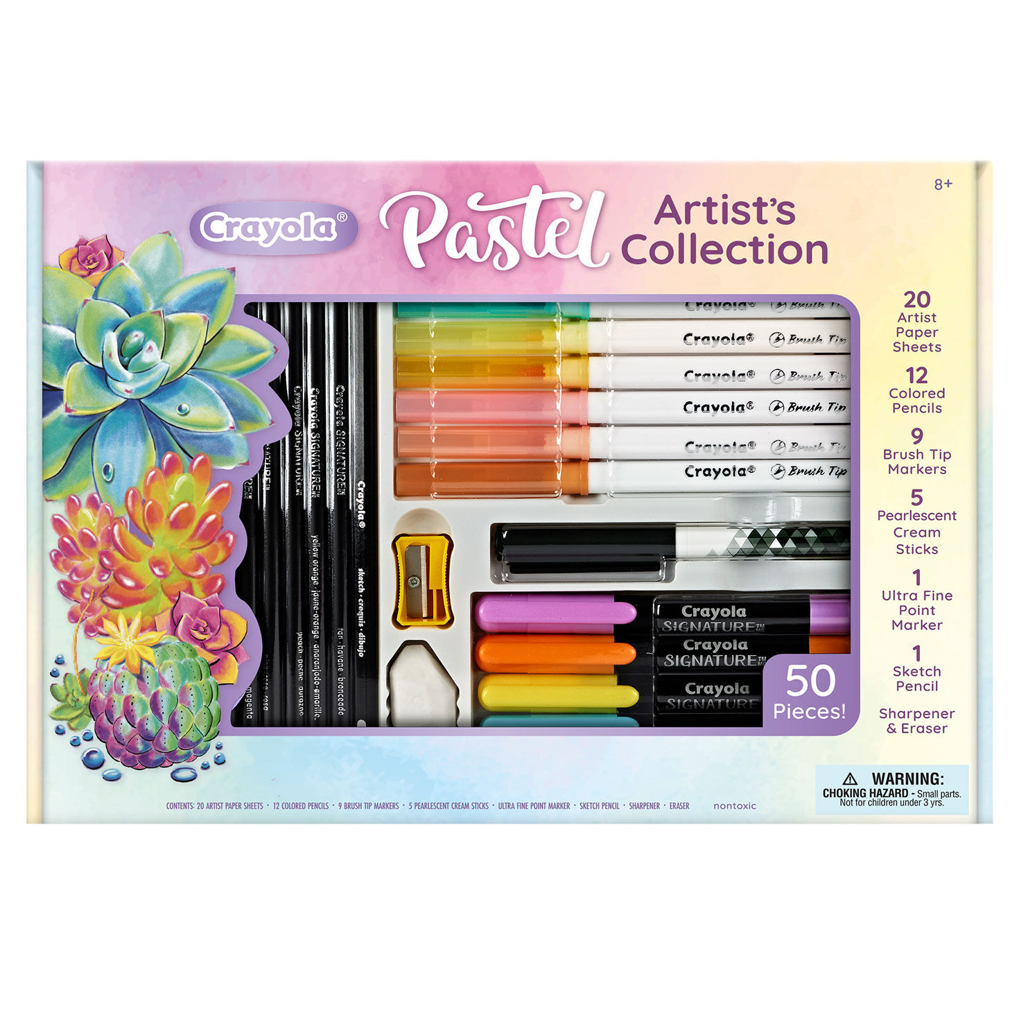 Crayola Pastel Artist's Collection, 50 pieces, , large image number 3
