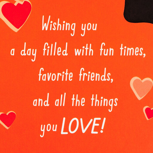 Disney Mickey All the Things You Love Valentine's Day Card, 