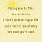 God Celebrates You Religious Birthday Card for Grandson, , large image number 2