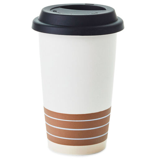 Kindness Is Golden Ceramic Travel Mug, 9 oz., 