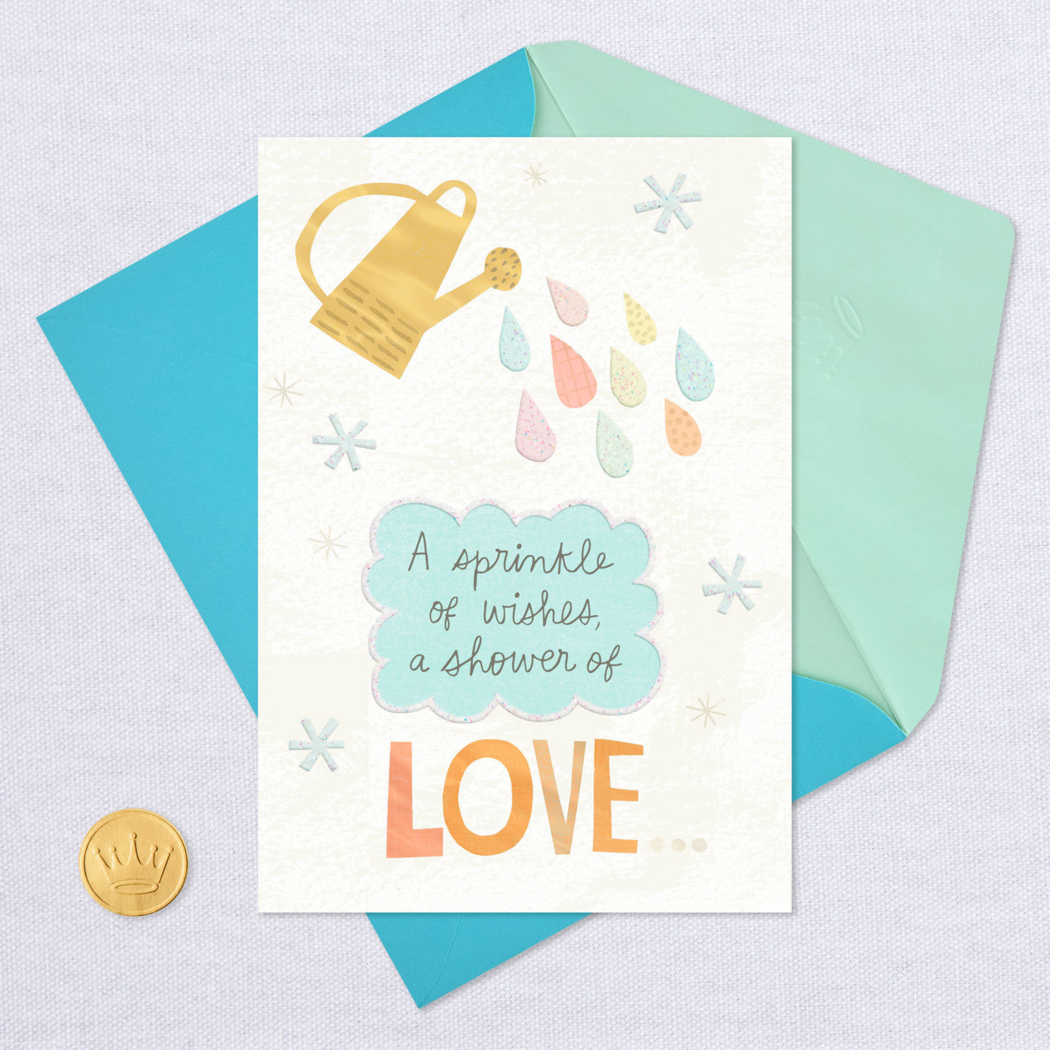 Baby sprinkle card online