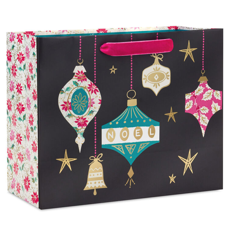 7.7" Lacey Chabert Collection Strictly Ornamental Medium Christmas Gift Bag