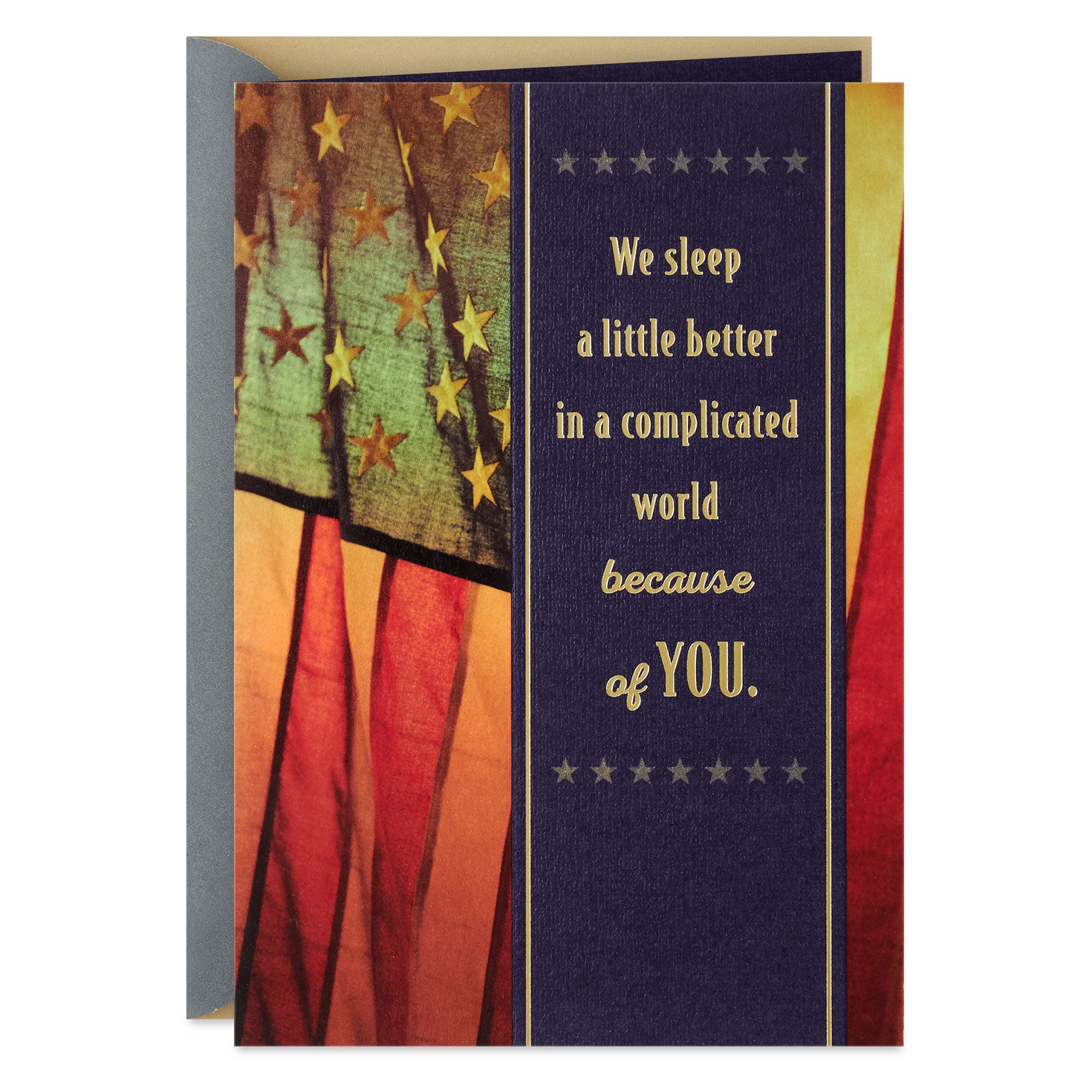 I Hope You'll Stay Safe Military Appreciation Card