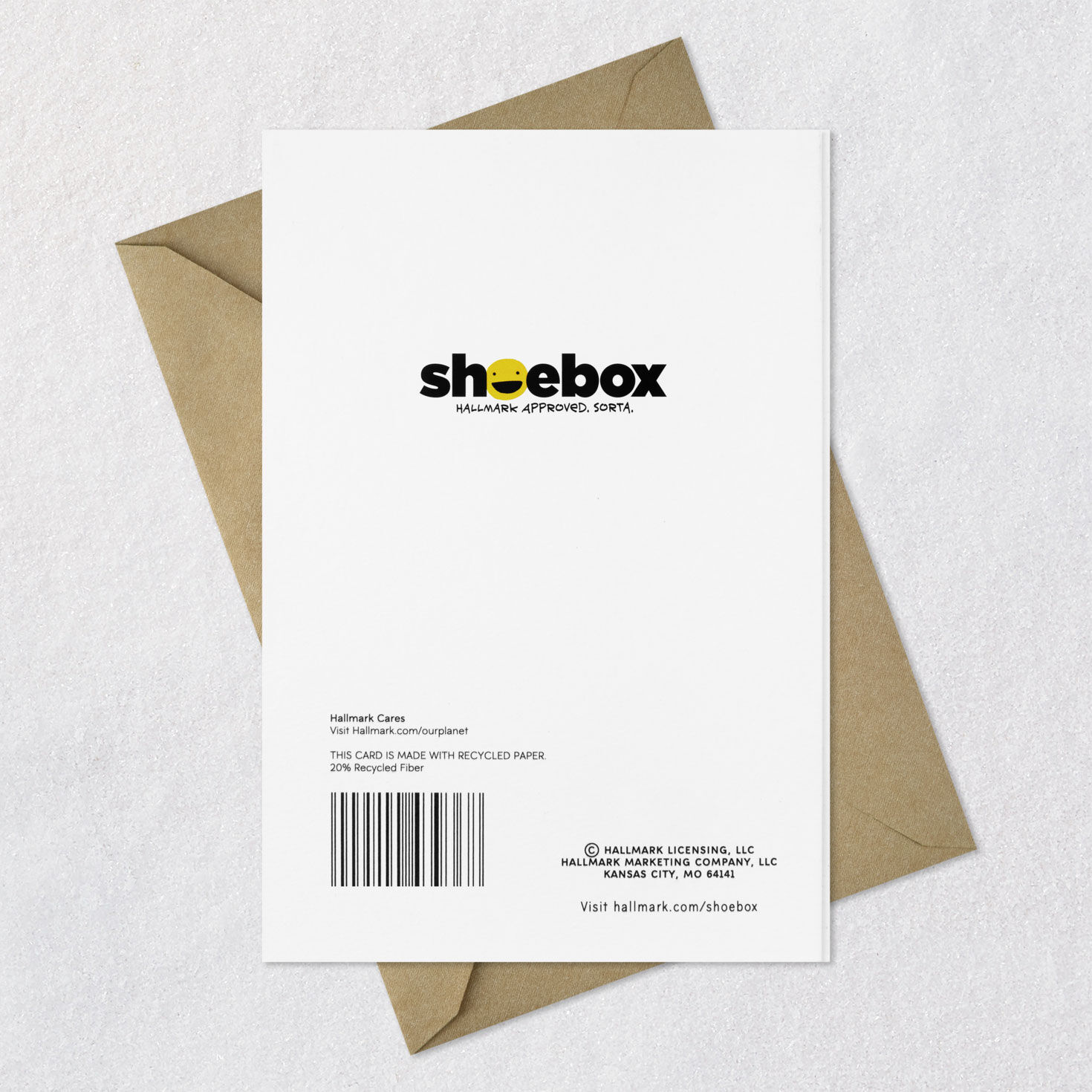 Fan in the Bathroom Funny Couple Anniversary Card Card Back with Envelope image number 7