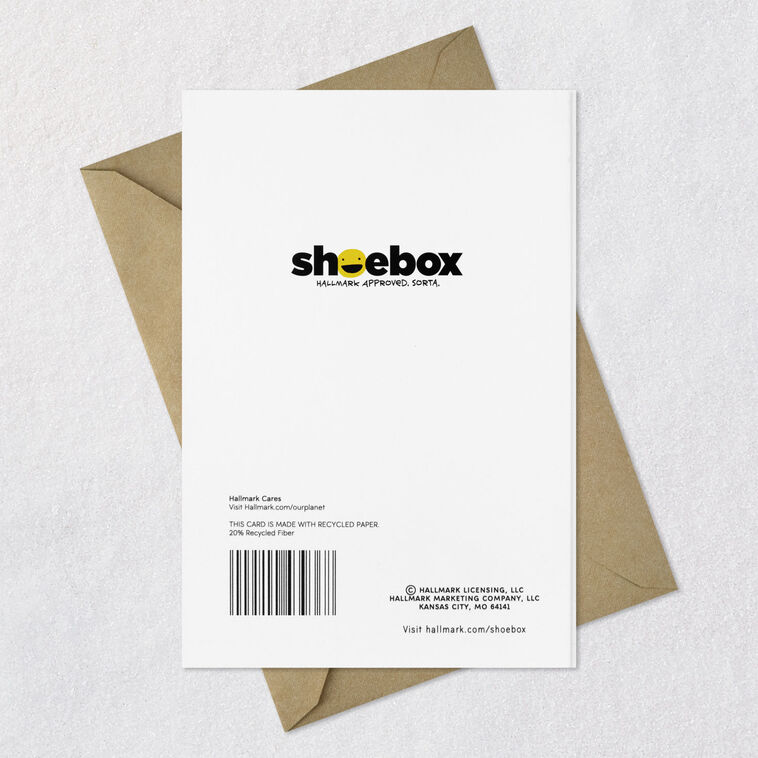 Fan in the Bathroom Funny Couple Anniversary Card Card Back with Envelope image number 7