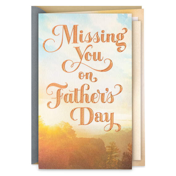 Glad We're Close in Heart Father's Day Card, , large image number 1