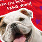 You're the Best Paws Down Valentine's Day Card for Grandson, , large image number 4