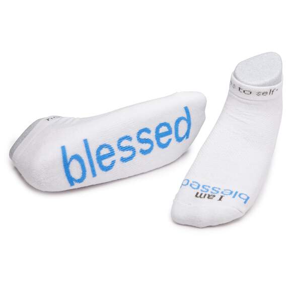 notes to self® I Am Blessed™ Socks, , large image number 1