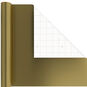 Gold Foil Holiday Wrapping Paper Mini Roll Wrap Square image number 1