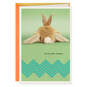Fluffy Bunny Tail Easter Card, , large image number 1