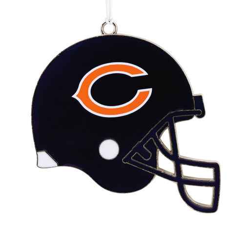 NFL Chicago Bears Football Helmet Metal Hallmark Ornament, 