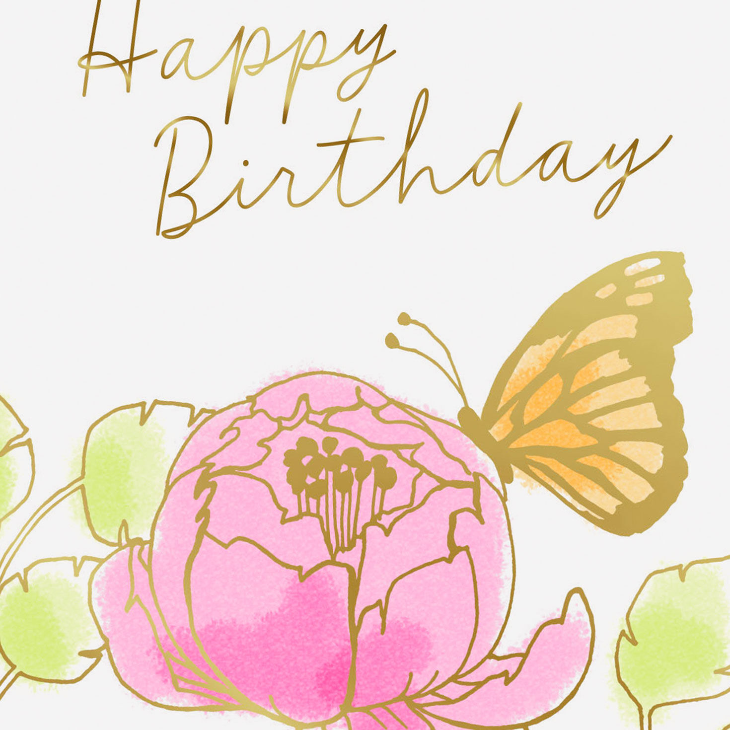 Best Year Yet Butterflies and Flowers Gift Card Greeting Birthday Card for only USD 4.99 | Hallmark
