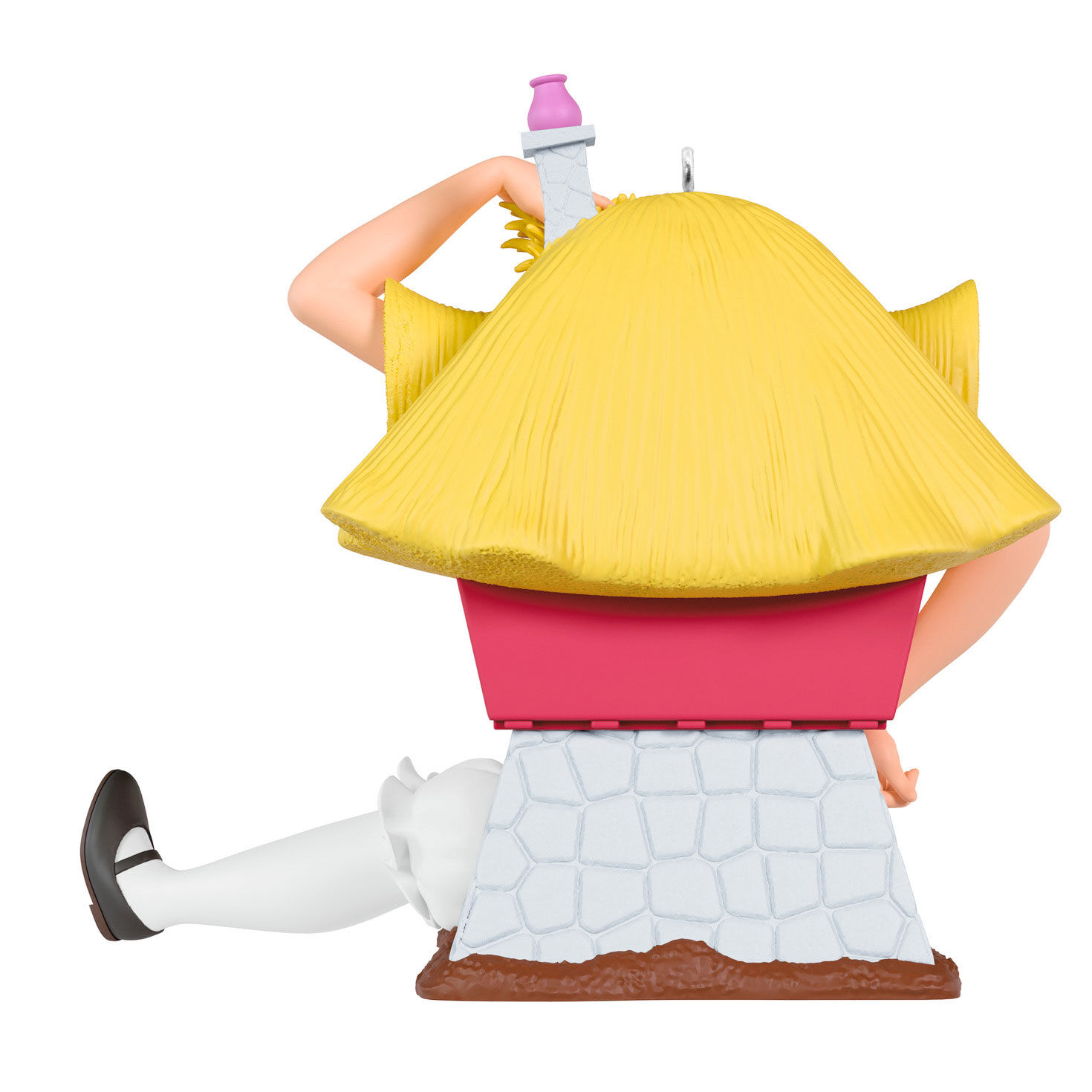 Alice in Wonderland Big in House Keepsake Ornament Back image number 6