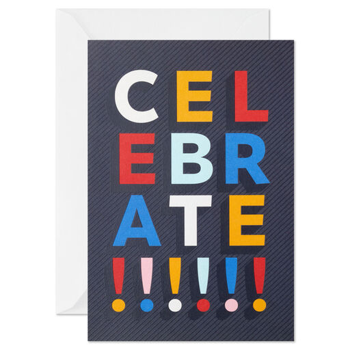 Celebrate! Party Invitations, Pack of 10, 