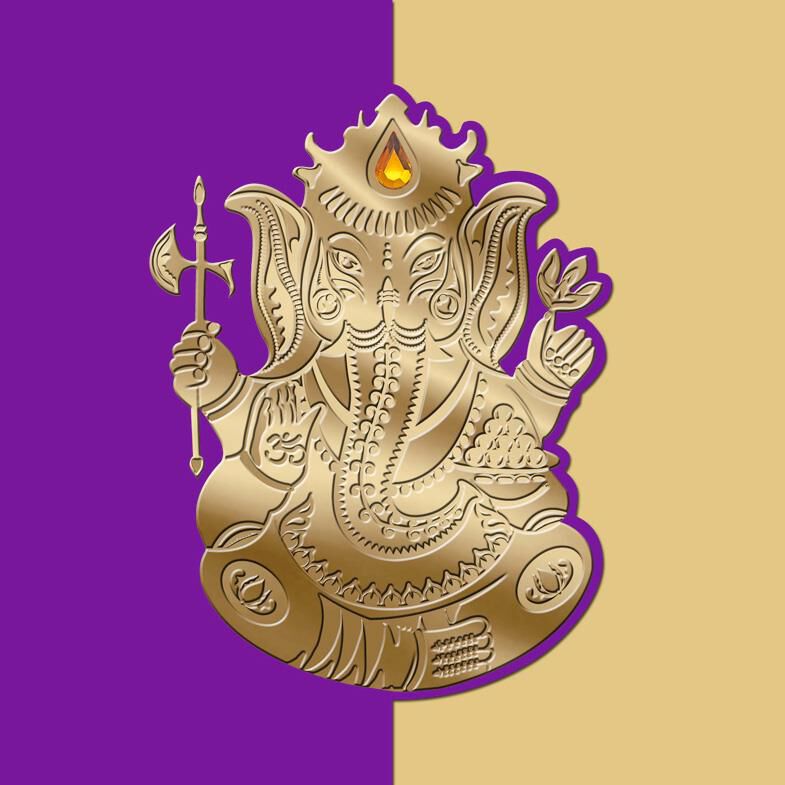 Ganesh Blank Card