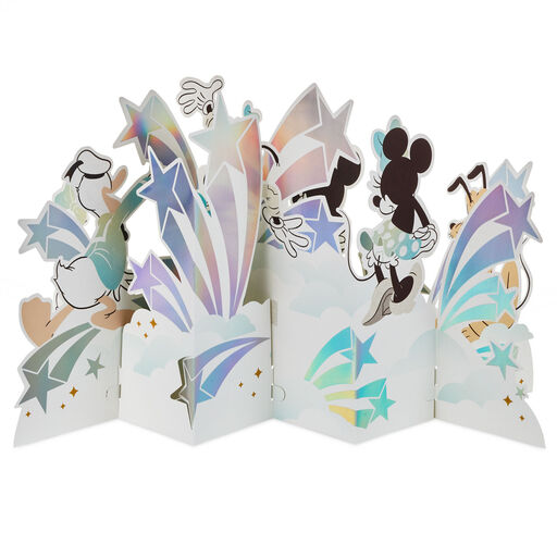 Jumbo Disney 100 Years of Wonder Day With Happiness 3D Pop-Up Card, 