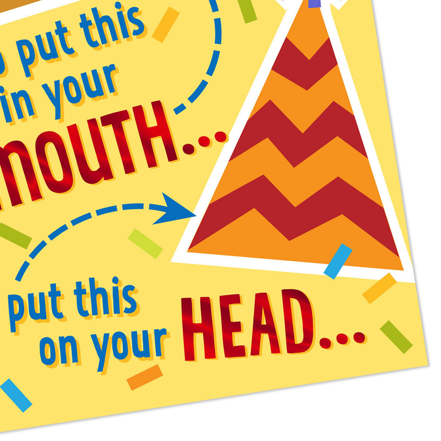 Put this in Your Pocket Money Holder Birthday Card for Kids, , large image number 5