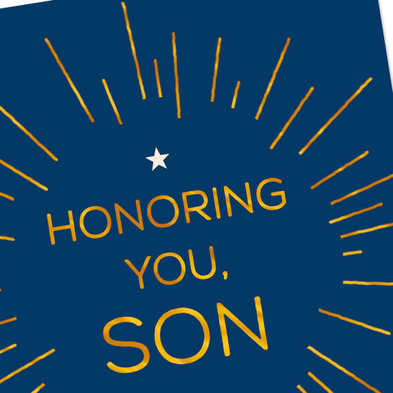 Honoring You Veterans Day Card for Son, , large image number 4