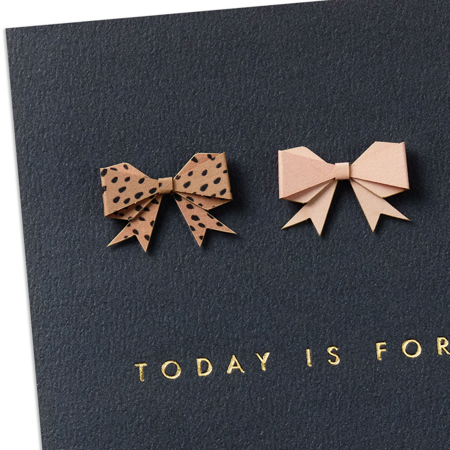 Papercraft Bows Handmade Mother's Day Card Card Front Detail image number 4