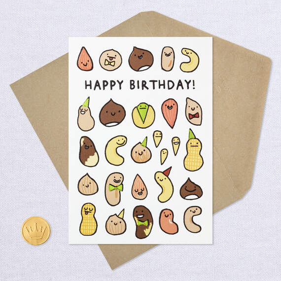 Favorite Nuts Happy Birthday Card from All, , large image number 5