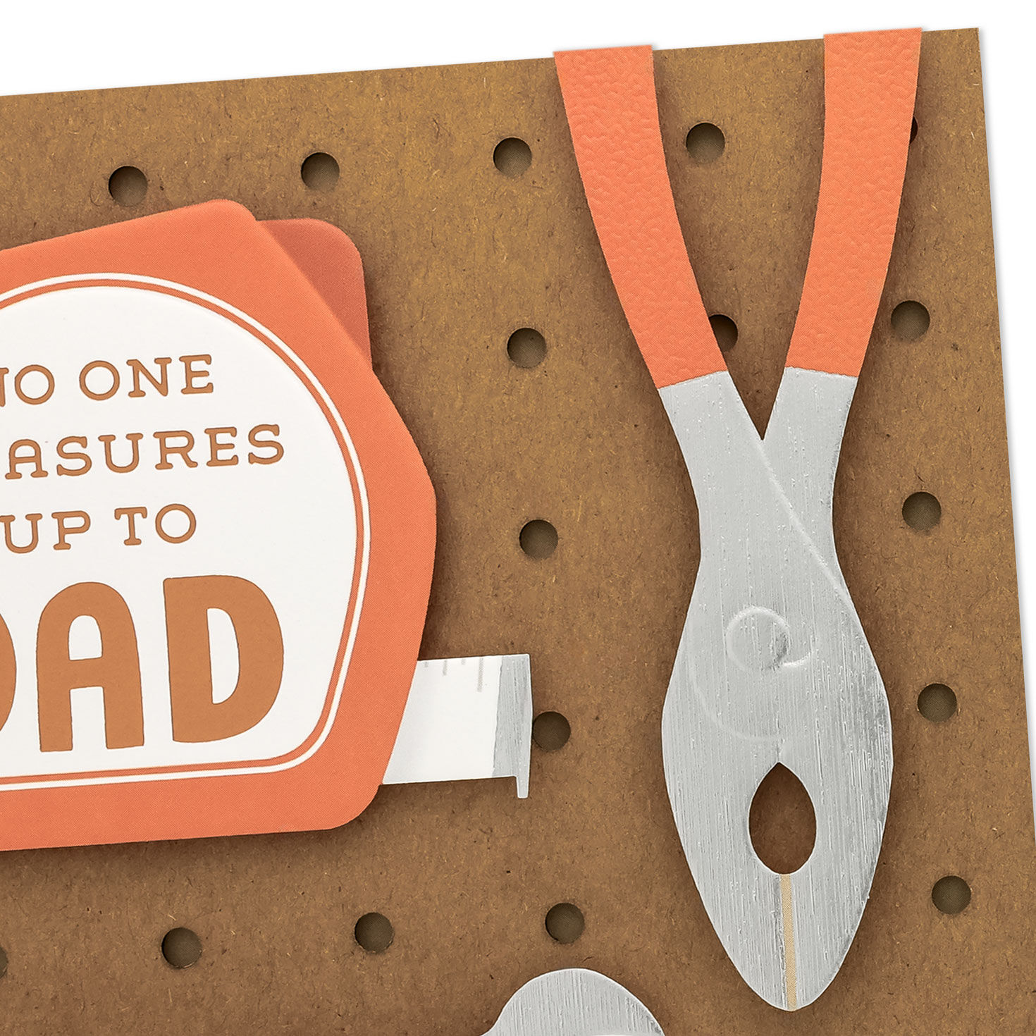 Toolbox Tribute Father's Day Card Card Front Detail image number 4