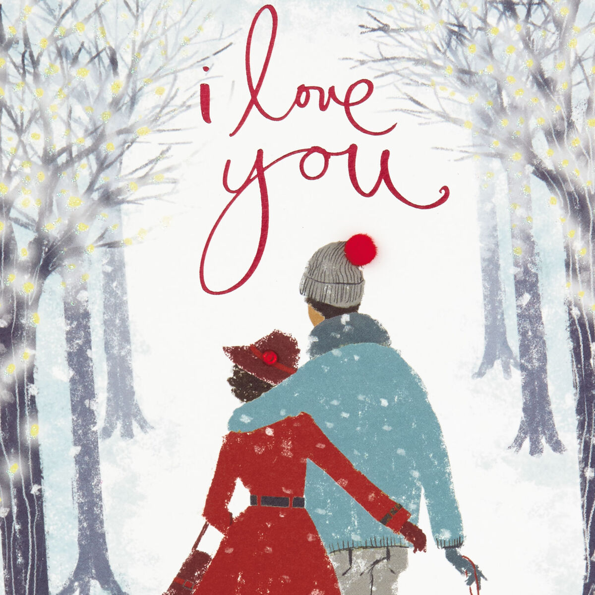 Just Saying Romantic Christmas Card - Greeting Cards - Hallmark