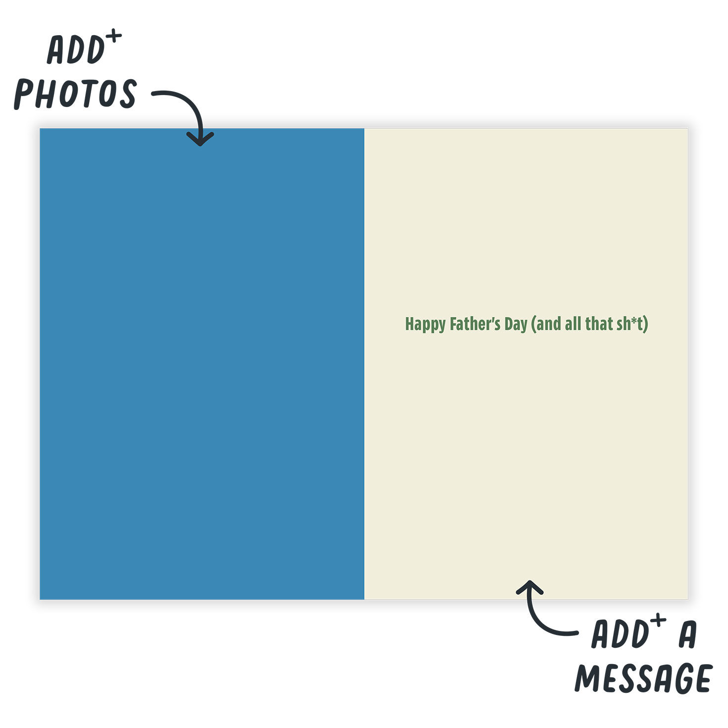 Even Best Dads Yell Personalized Father's Day Card  image number 3