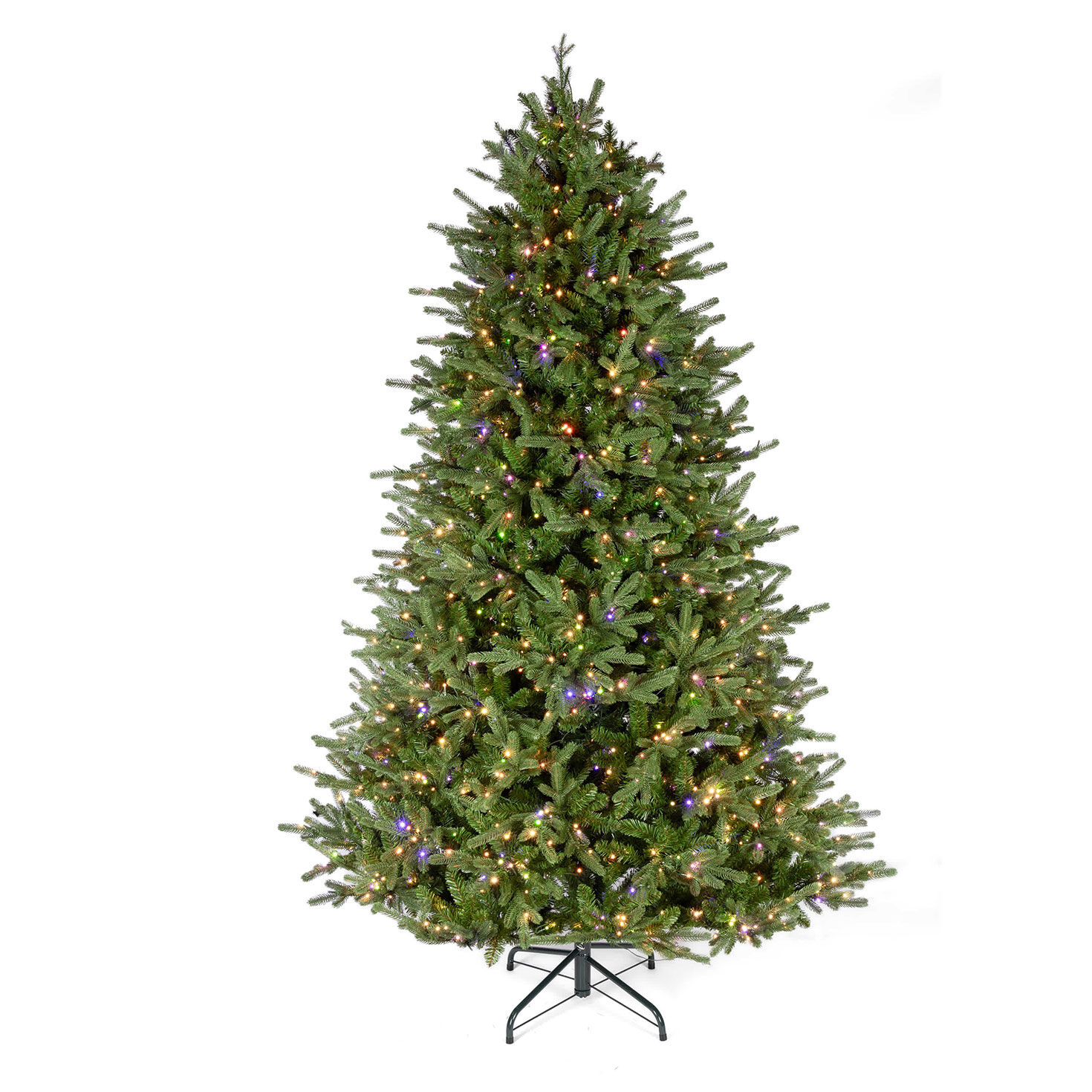 Natural Cut "Hallmark" Fir Tree 7.5' 1400 LED Lights front image number 5