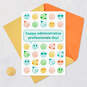 Happy Emojis Administrative Professionals Day Card, , large image number 5