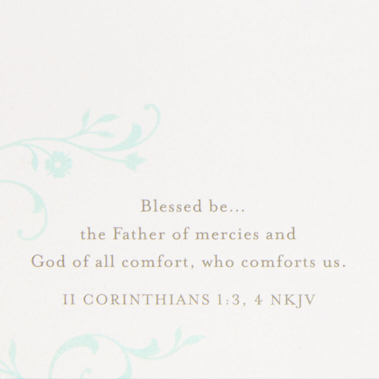 Prayers of Love Religious Sympathy Card for Loss of Child, , large image number 3