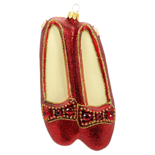 The Wizard of Oz™ Ruby Slippers™ Glass Ornament, 