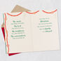 Hands Decorating Tree Mahogany Christmas Card Open card with envelope image number 4