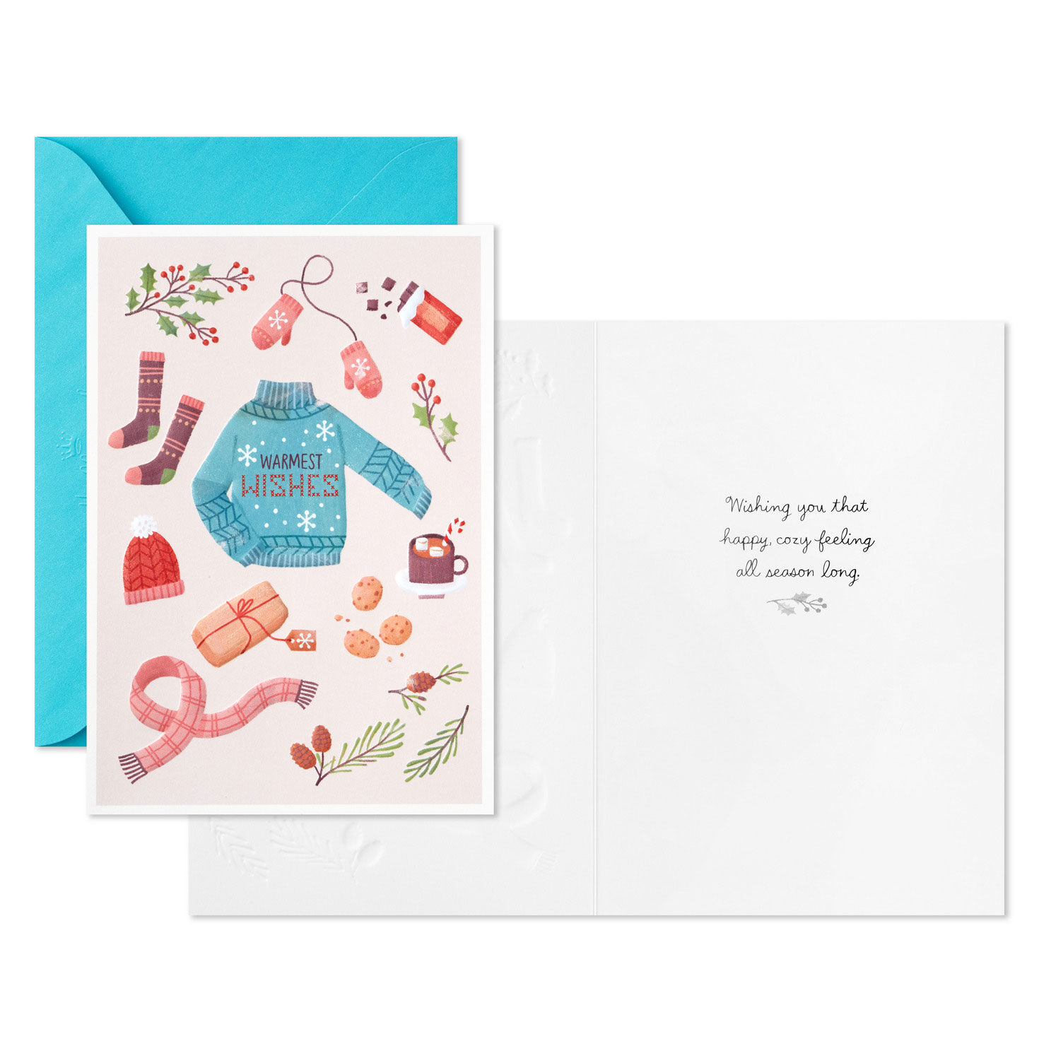 Warmest Wishes Sweater Packaged Christmas Cards, Set of 5, , large image number 3