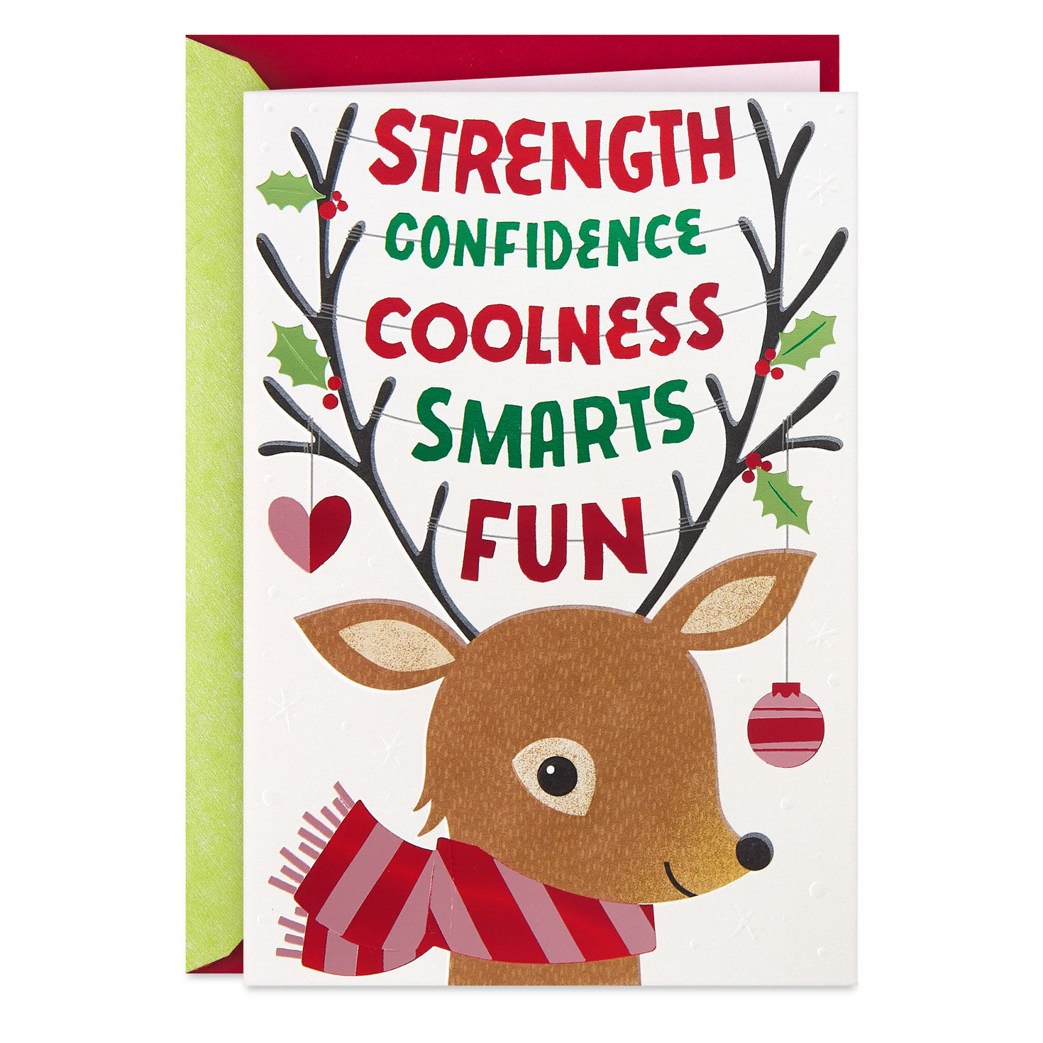 One Amazing Granddaughter Christmas Card