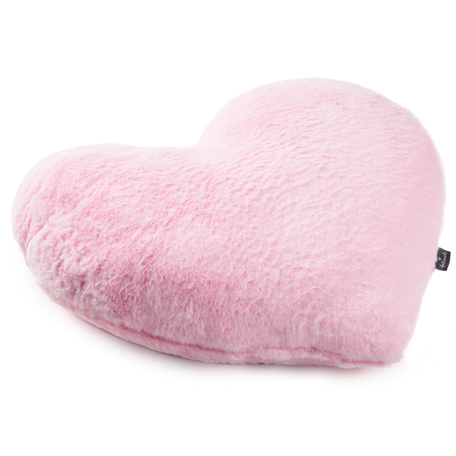 Pink Heart-Shaped Pillow side image number 3