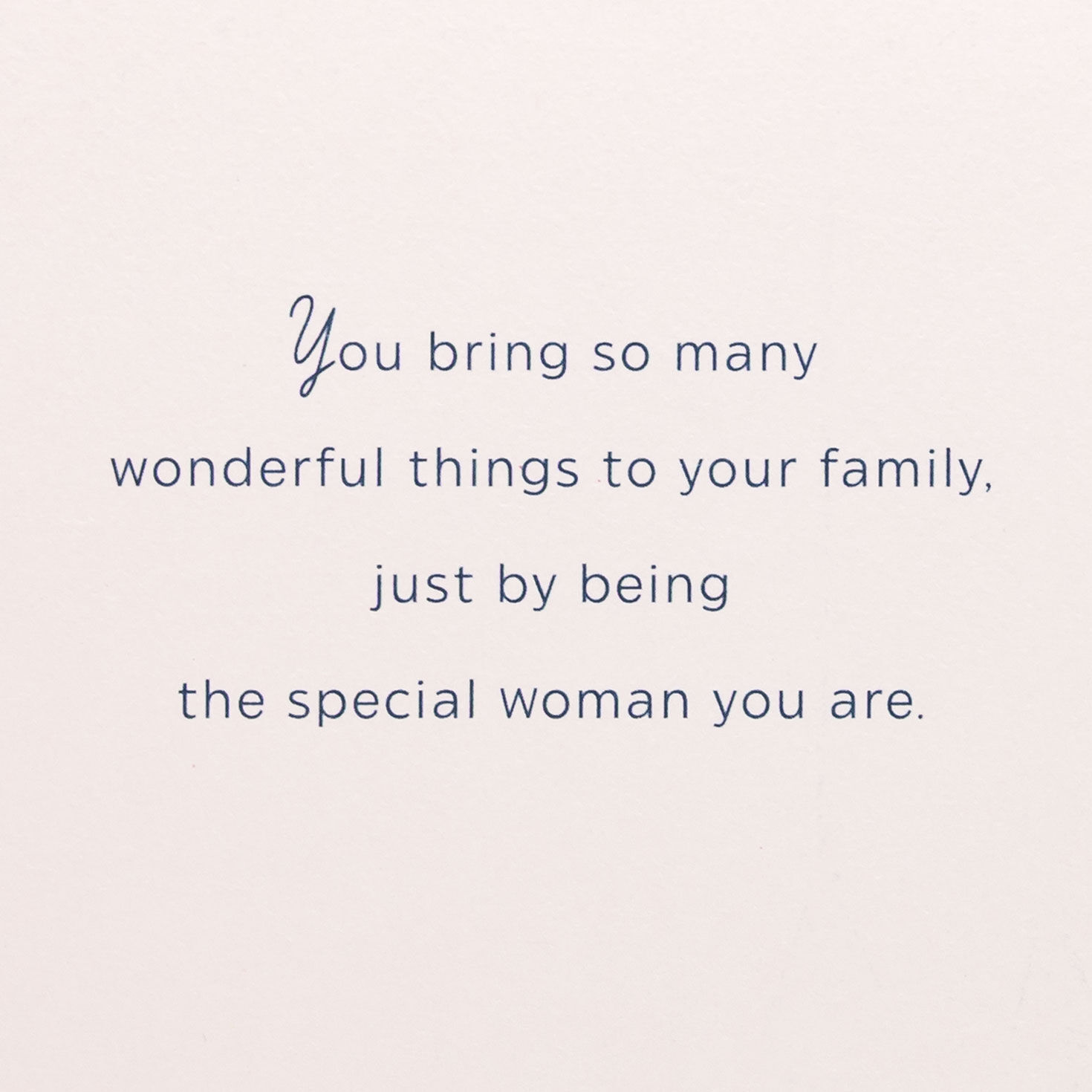 Swing and Tree on Hill Mother's Day Card Sentiment image number 2