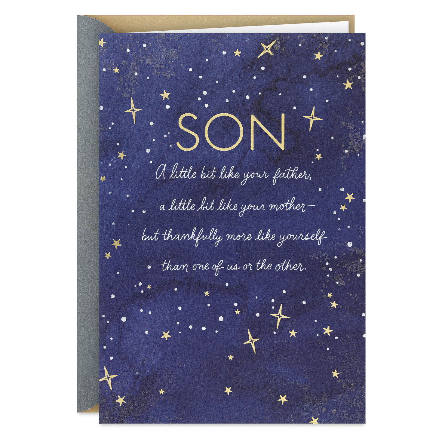 You Make Our World Better Birthday Card for Son from Mom and Dad