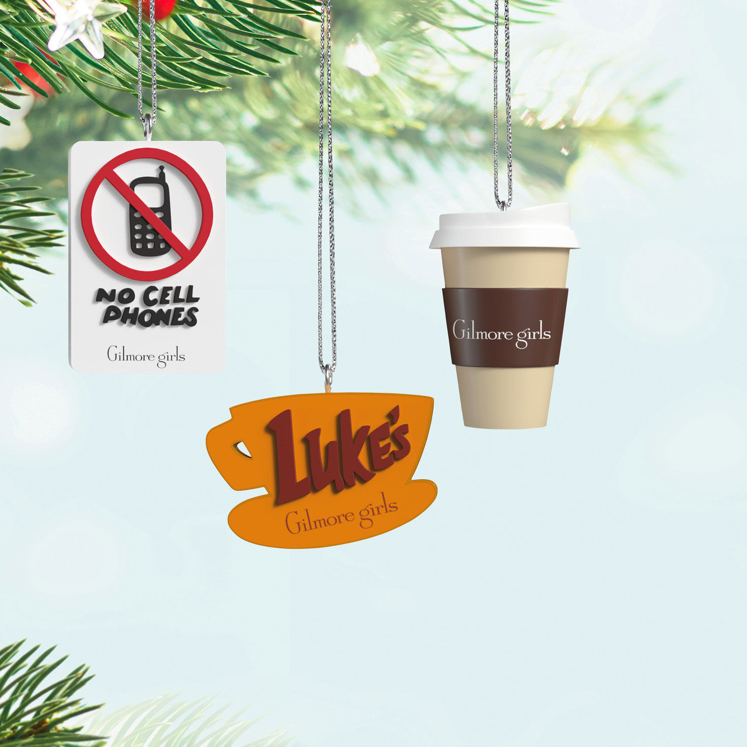 Mini Gilmore Girls Ornaments, Set of 3 for only USD 24.99 | Hallmark