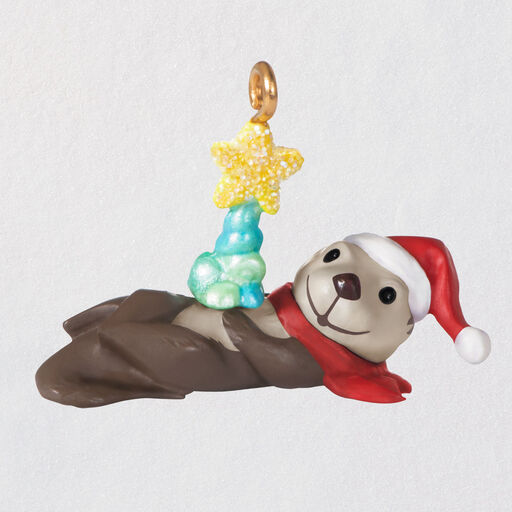 Mini Otterly Adorable Ornament, 0.6", 