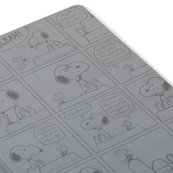 Peanuts® Snoopy and Woodstock Faux Leather Notebook, , large image number 6