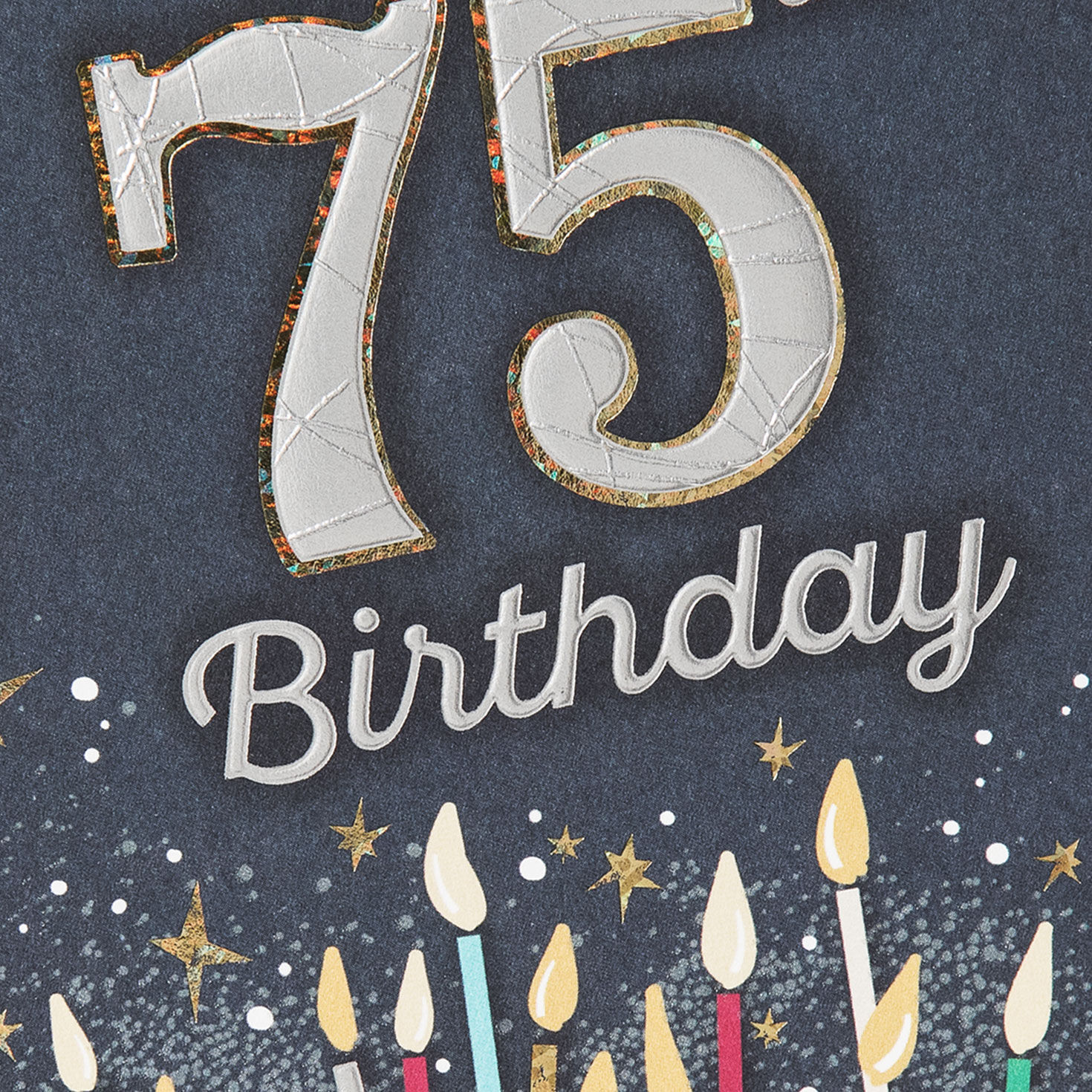 A Life Well-Lived Candles 75th Birthday Card for only USD 4.59 | Hallmark