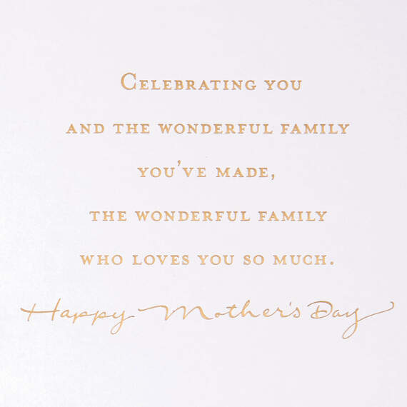Celebrating Great Moms Mother's Day Card, , large image number 2